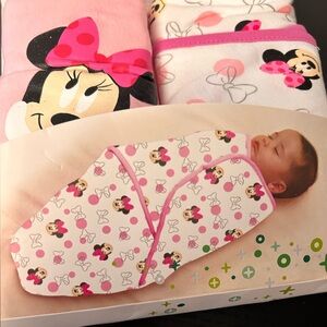 Swaddle Wrap. 2Pack. Disney baby. 3.2-6,3kg